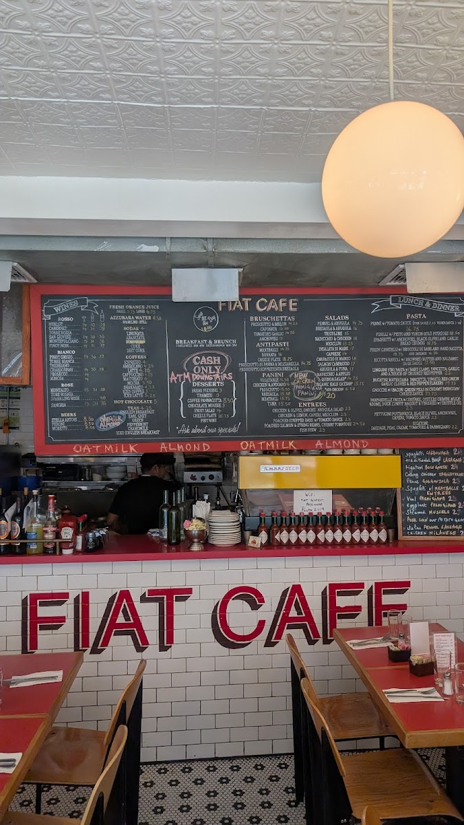 Fiat Cafe Menu - Image 6